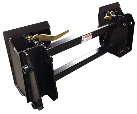 case backhoe pin-on to skid steer quick attach|quick hitch adapter 580k.